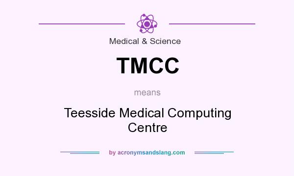 What does TMCC mean? It stands for Teesside Medical Computing Centre