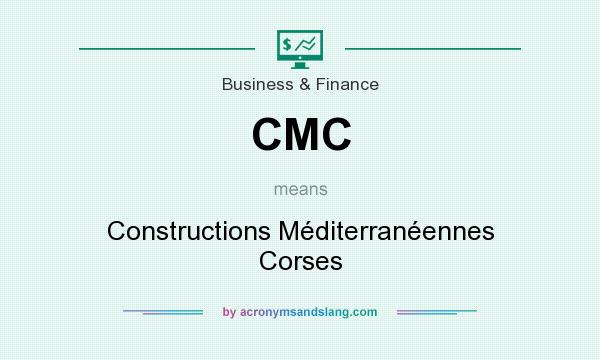 What does CMC mean? It stands for Constructions Méditerranéennes Corses