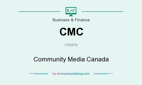 What does CMC mean? It stands for Community Media Canada