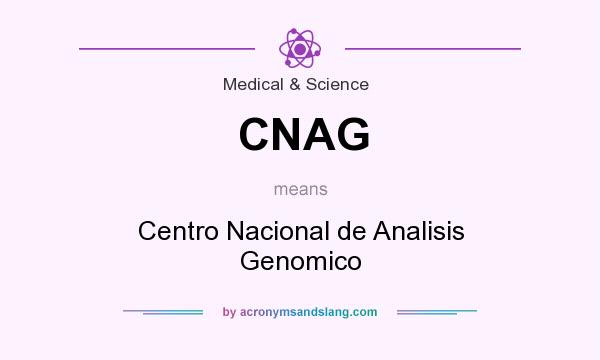 What does CNAG mean? It stands for Centro Nacional de Analisis Genomico