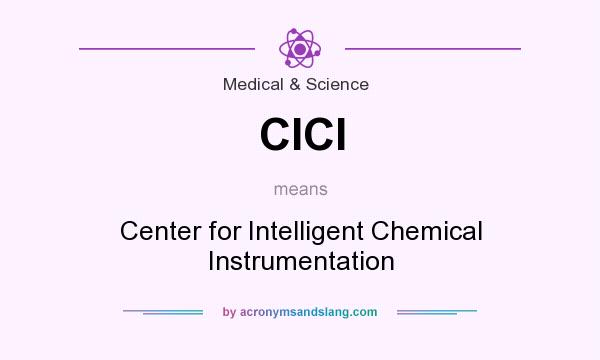 What does CICI mean? It stands for Center for Intelligent Chemical Instrumentation
