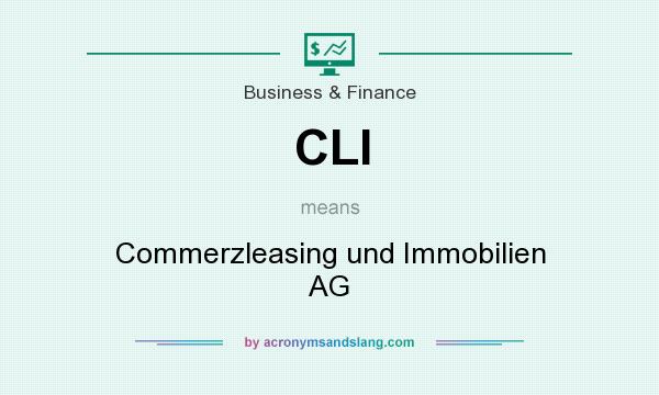 What does CLI mean? It stands for Commerzleasing und Immobilien AG