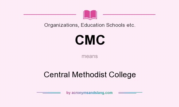 What does CMC mean? It stands for Central Methodist College