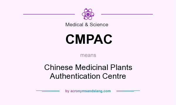 What does CMPAC mean? It stands for Chinese Medicinal Plants Authentication Centre
