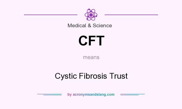 What does CFT mean? It stands for Cystic Fibrosis Trust