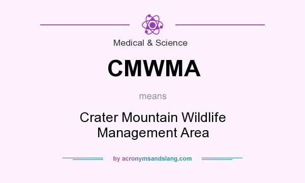 What does CMWMA mean? It stands for Crater Mountain Wildlife Management Area
