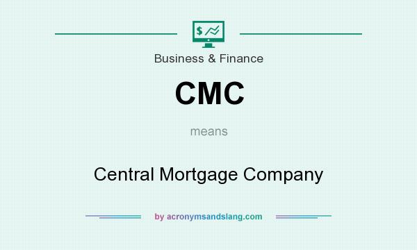 What does CMC mean? It stands for Central Mortgage Company