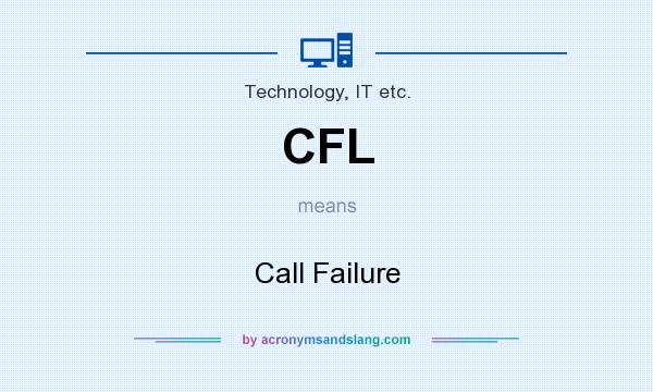 What does CFL mean? It stands for Call Failure