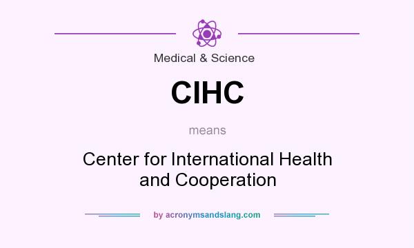 What does CIHC mean? It stands for Center for International Health and Cooperation