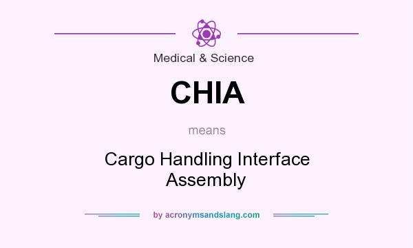 What does CHIA mean? It stands for Cargo Handling Interface Assembly