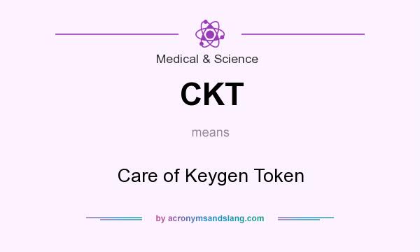 What does CKT mean? It stands for Care of Keygen Token
