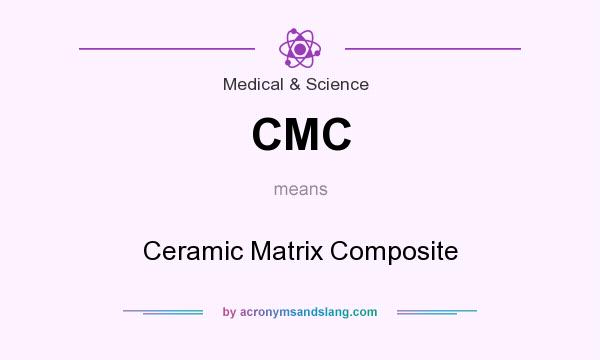 What does CMC mean? It stands for Ceramic Matrix Composite