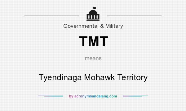 What does TMT mean? It stands for Tyendinaga Mohawk Territory
