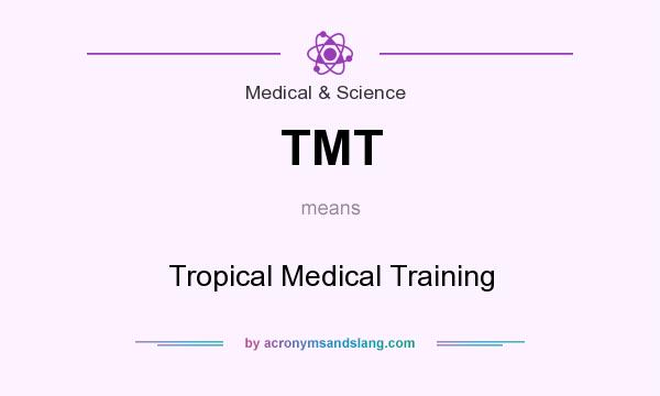 What does TMT mean? It stands for Tropical Medical Training