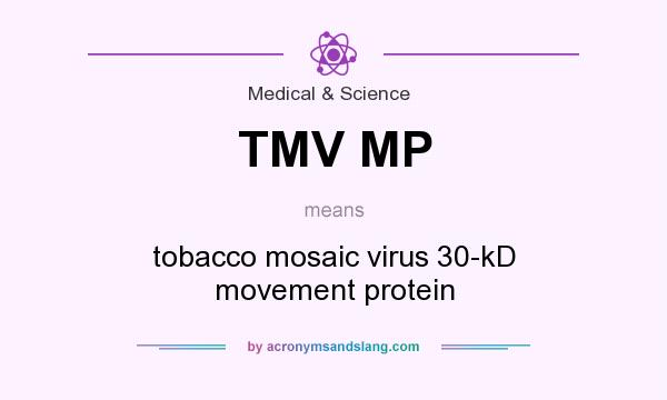 What does TMV MP mean? It stands for tobacco mosaic virus 30-kD movement protein