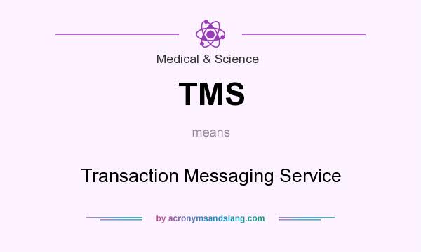 What does TMS mean? It stands for Transaction Messaging Service
