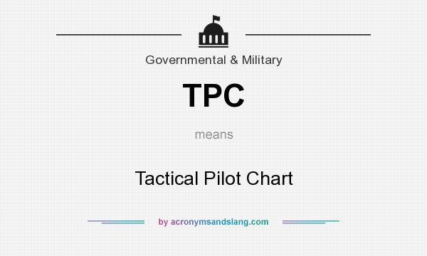 What does TPC mean? It stands for Tactical Pilot Chart