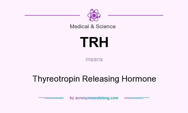 What does TRH mean? It stands for Thyreotropin Releasing Hormone