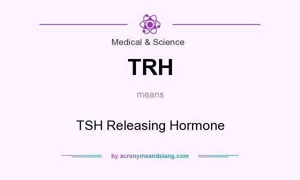What does TRH mean? It stands for TSH Releasing Hormone