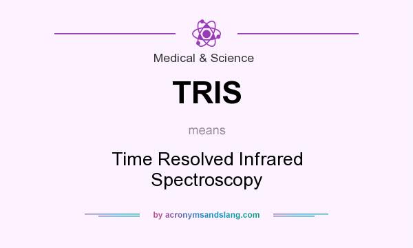What does TRIS mean? It stands for Time Resolved Infrared Spectroscopy