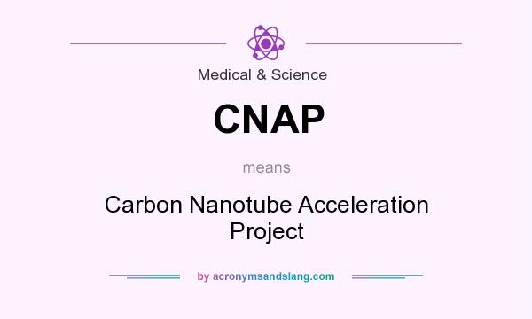 What does CNAP mean? It stands for Carbon Nanotube Acceleration Project