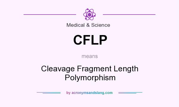 What does CFLP mean? It stands for Cleavage Fragment Length Polymorphism