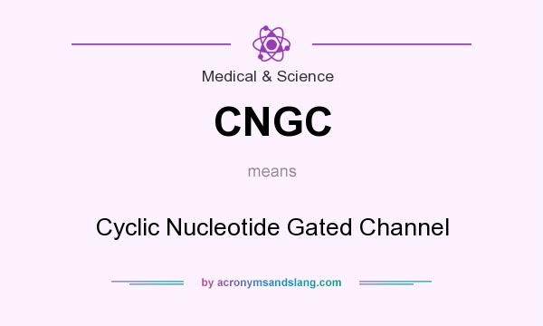 What does CNGC mean? It stands for Cyclic Nucleotide Gated Channel