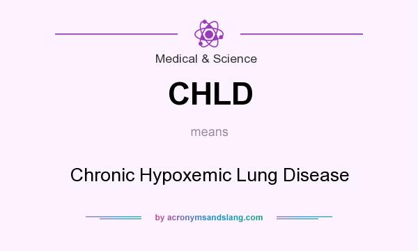 What does CHLD mean? It stands for Chronic Hypoxemic Lung Disease