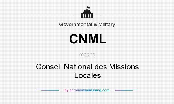 What does CNML mean? It stands for Conseil National des Missions Locales