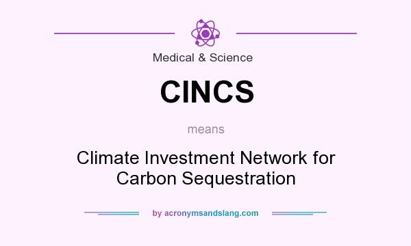 What does CINCS mean? It stands for Climate Investment Network for Carbon Sequestration