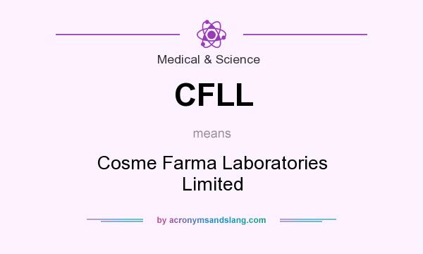 What does CFLL mean? It stands for Cosme Farma Laboratories Limited