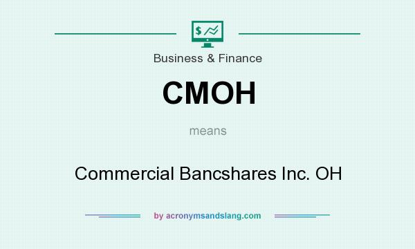 What does CMOH mean? It stands for Commercial Bancshares Inc. OH