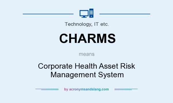 What does CHARMS mean? It stands for Corporate Health Asset Risk Management System