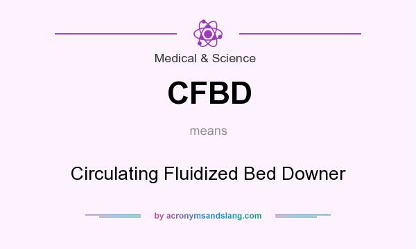 What does CFBD mean? It stands for Circulating Fluidized Bed Downer