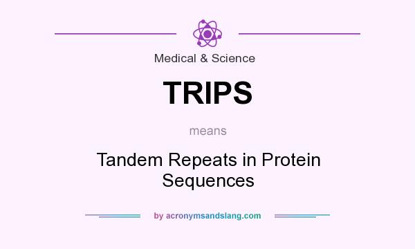 What does TRIPS mean? It stands for Tandem Repeats in Protein Sequences