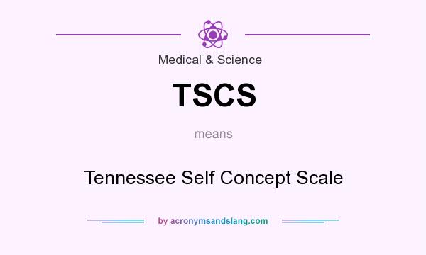 What does TSCS mean? It stands for Tennessee Self Concept Scale