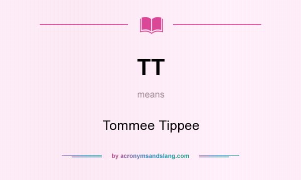 What does TT mean? It stands for Tommee Tippee