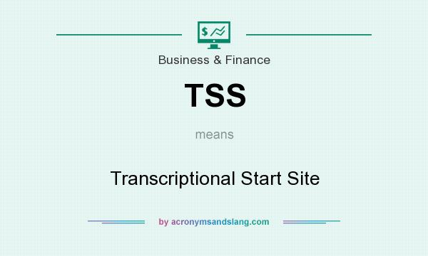 What does TSS mean? It stands for Transcriptional Start Site