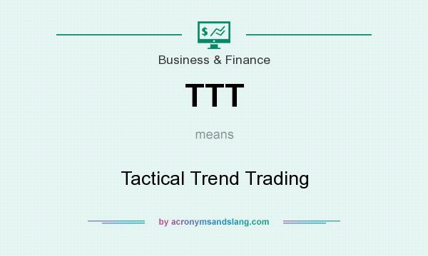 What does TTT mean? It stands for Tactical Trend Trading