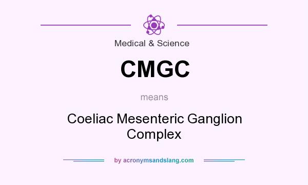 What does CMGC mean? It stands for Coeliac Mesenteric Ganglion Complex