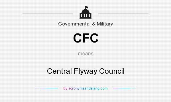 What does CFC mean? It stands for Central Flyway Council