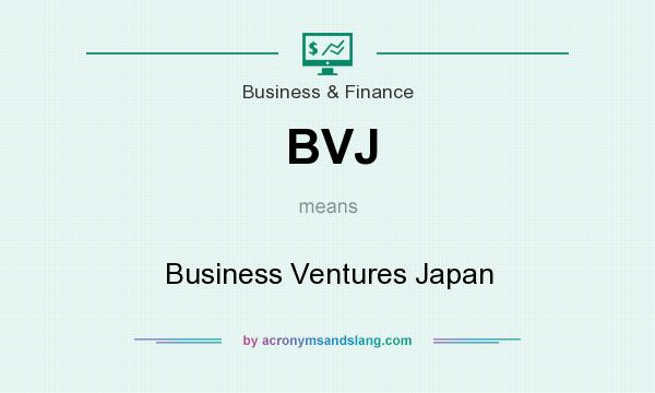 What does BVJ mean? It stands for Business Ventures Japan