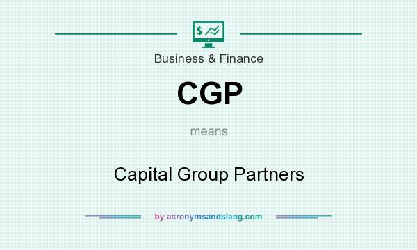 What does CGP mean? It stands for Capital Group Partners
