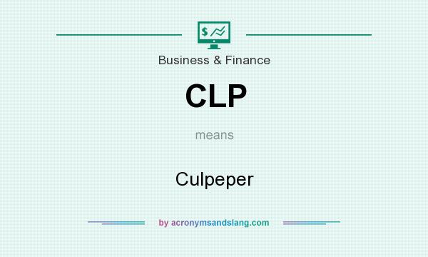 What does CLP mean? It stands for Culpeper