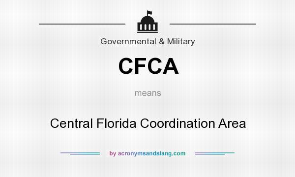 What does CFCA mean? It stands for Central Florida Coordination Area