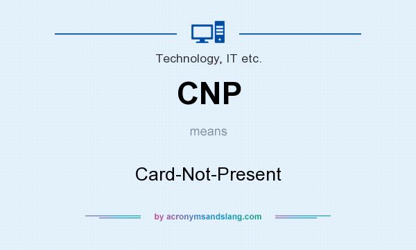 What does CNP mean? It stands for Card-Not-Present