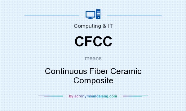 What does CFCC mean? It stands for Continuous Fiber Ceramic Composite