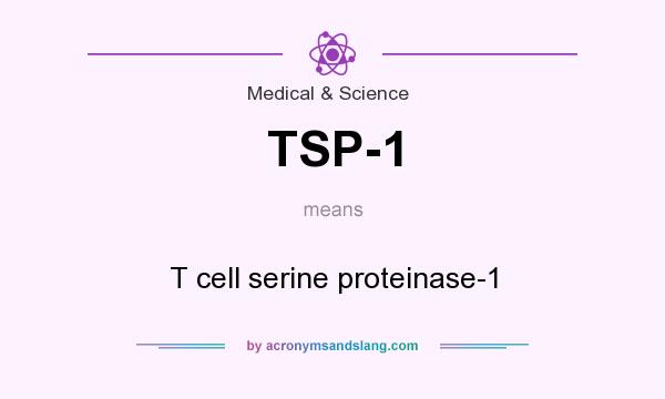 What does TSP-1 mean? It stands for T cell serine proteinase-1