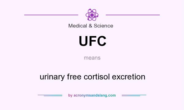 What does UFC mean? It stands for urinary free cortisol excretion