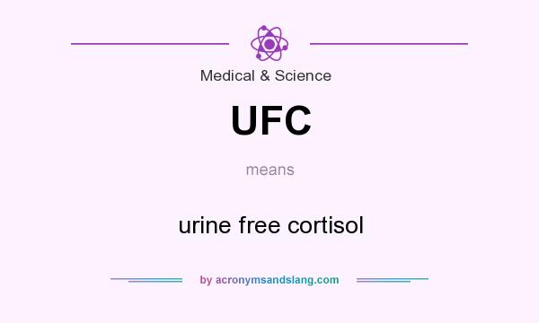 What does UFC mean? It stands for urine free cortisol